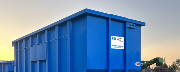 Conteneur de Planète Bleue Environnement